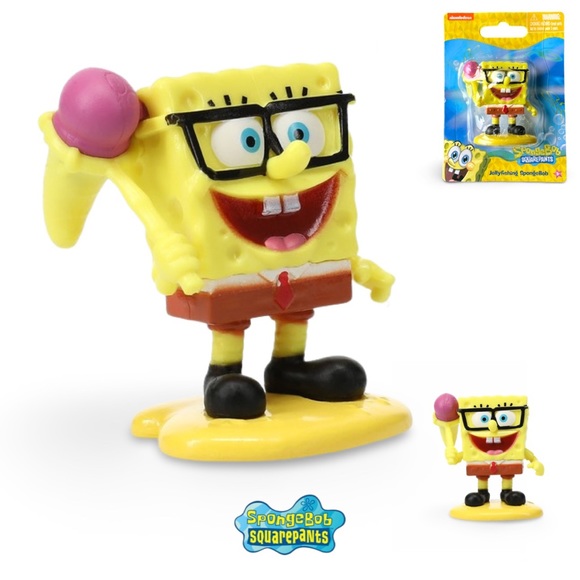 SpongeBob Squarepants Toys 525 Licensed Jelly Fishing Spongebob